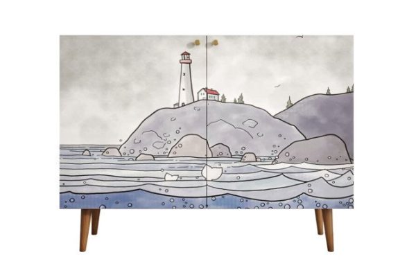 Chest of drawers Berber 2 doors