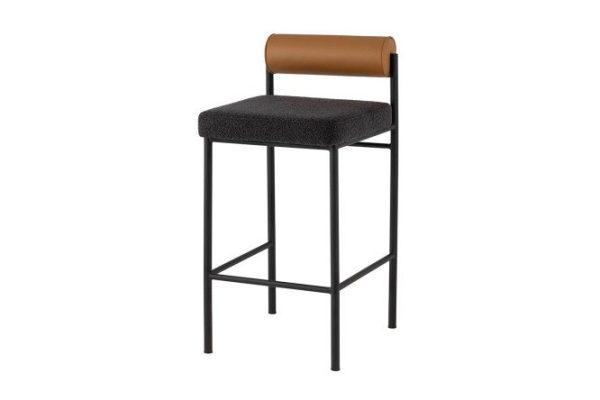 daztei21bnef86agrbqa7ruw8rte1thh.jpg Bar stool Balla 41x83x51 cm, upholstery color dark gray, legs black