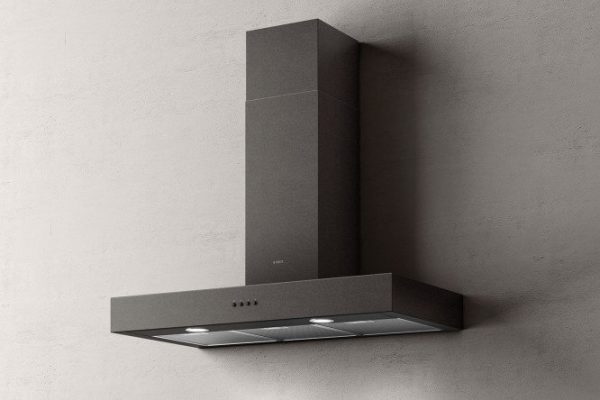 Hood ELICA SPOT URBAN CAST color dark gray, 89x109.2x45 cm