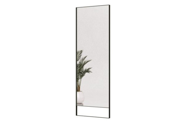 Mirror in frame GENGLASS Halfeo slim leg 80x220 cm