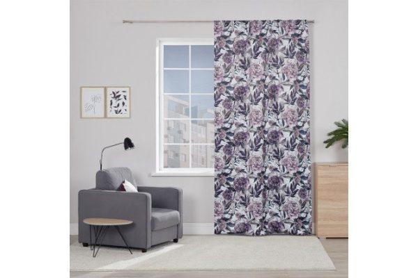 Ribbon curtain ESTUDI BLANCO Eve 150x280 cm, 1 piece, beige, purple, green