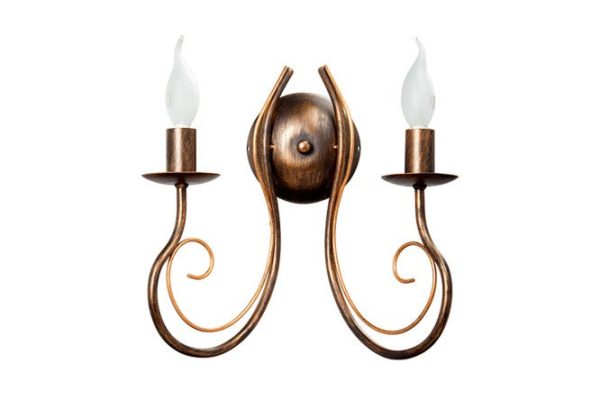 Wall lamp VITALUCE V1477/2A 6 sq.m, E14