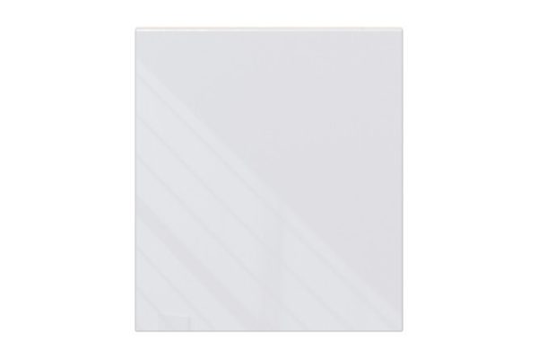 City decorative panel for wall cabinets, height 35.3x36 cm, white gloss color