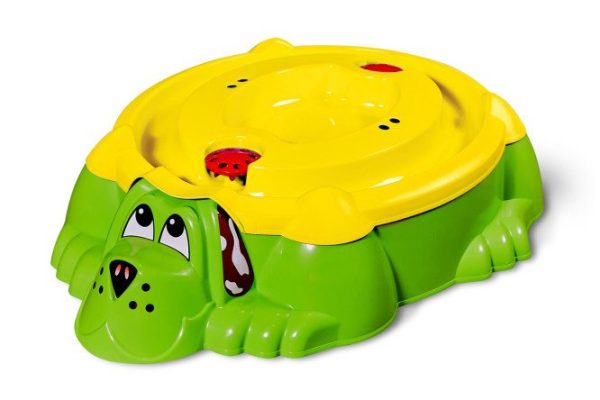 Sandbox with lid Kids Dog