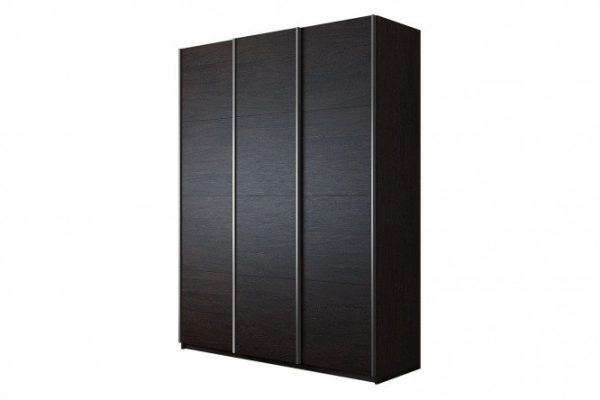 Sliding wardrobe 3-door Cors 210x230 cm, wenge