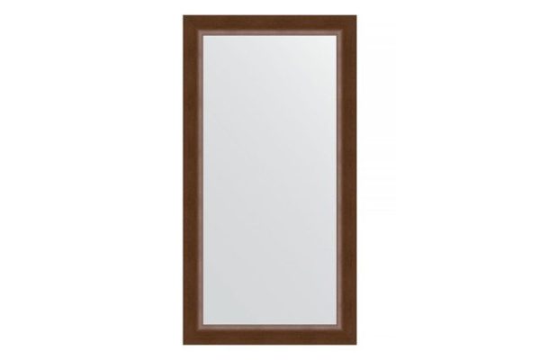 Wall mirror in a baguette frame EVOFORM walnut 56x106 cm