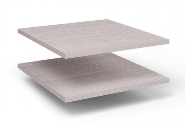 Set of shelves Bounty 42.4x1.6x38 cm