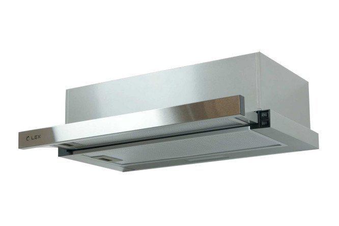 Hood LEX HUBBLE 500 color stainless steel, 50x17.6x28 cm