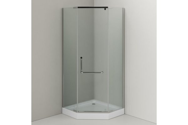 Shower corner with tray AGGER A03-090TCR