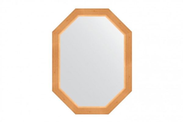Wall mirror in a baguette frame EVOFORM Polygon BY 7063, pine 61x81 cm