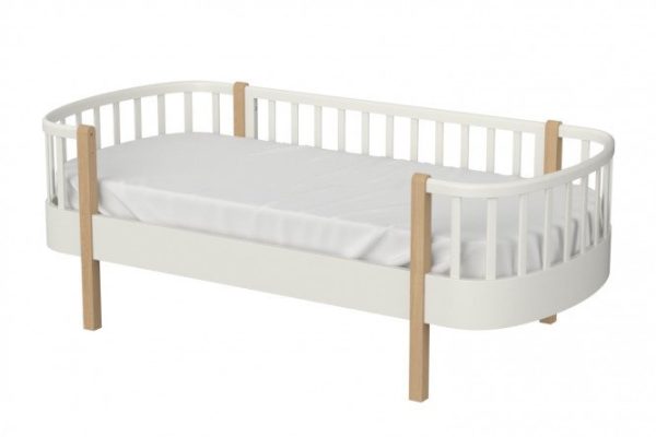 Teenage bed Classic 85x185 cm milky color