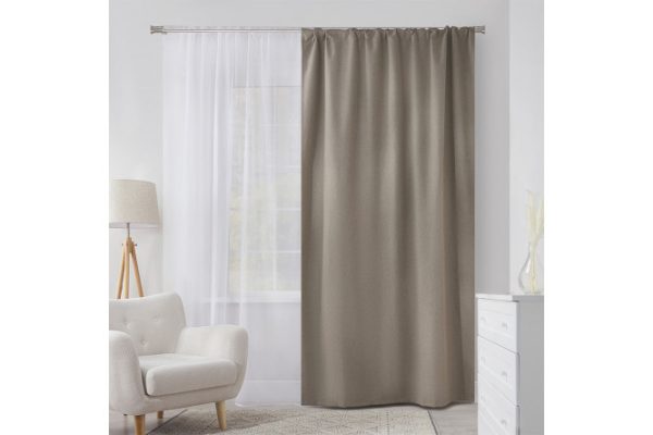 Curtain ESTUDI BLANCO Esin 180x280 cm, cappuccino color