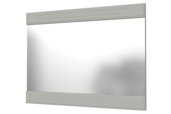 Wall mirror with decorative strips Olympus