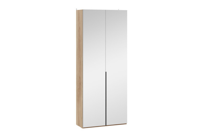 Porto wardrobe with 2 mirrored doors 89.8x217.1x36.6 cm
