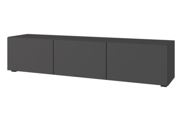 Cabinet Oscar Line 180x40x40 cm, 3 doors, anthracite