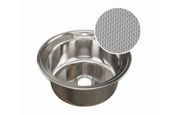 Inset sink MIXLINE 532306 49x49x18 cm