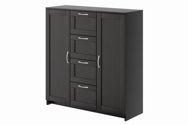 Cabinet Sirius 2 doors and 4 drawers