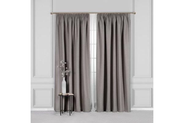 Set of curtains Knox 220x270 cm, 2 pcs., color light brown