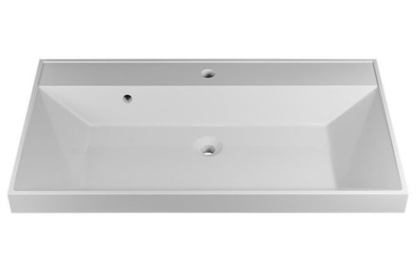 Bathroom sink Classic 291020337 Semi-built-in, 80x14.5x45 cm