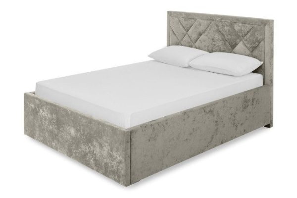 Bed Isabella gray-beige 180x200 cm