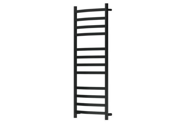 Electric heated towel rail POINT Anthea P12, black PN17852B 53.2x120x9.5 cm