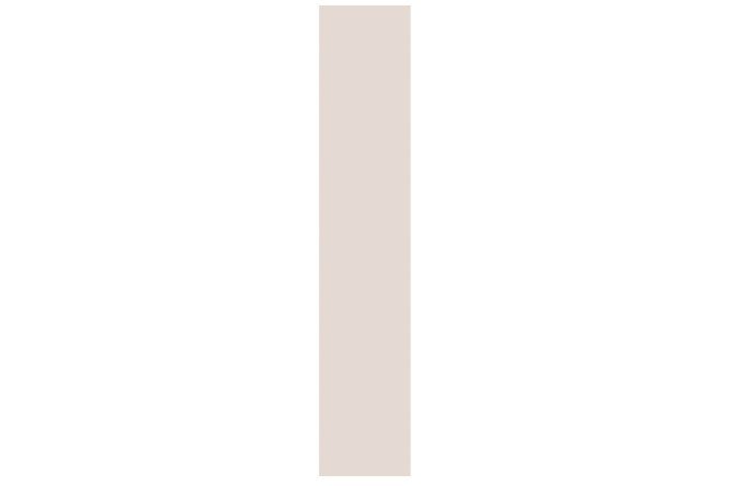 Pilaster Demi 4.6x23.6 cm, matte latte color