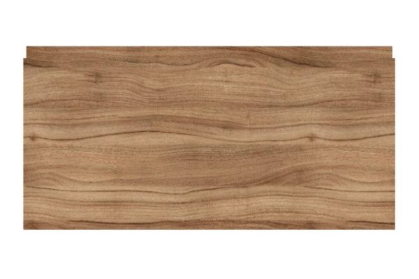 Decorative panel for wall cabinet Nicole 35.9x72 cm, natural Dijon walnut color