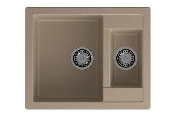 Inset sink GRANFEST Quadro GF-Q-610K 61x50x20 cm