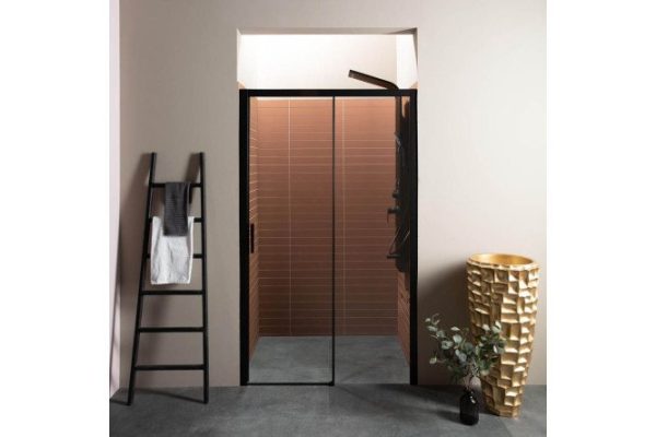 Wall niche door AQUANET Pleasure AE60-N-130H200U-BT