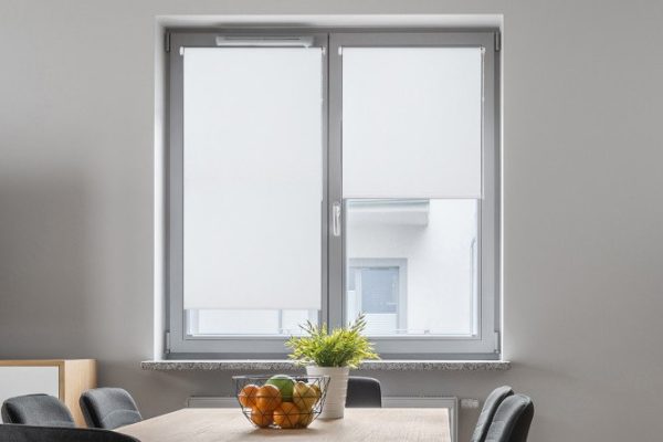 Roller blind MICASA Oscar color white, 52x175 cm