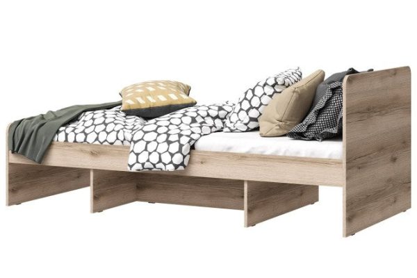 Bed Kiwi 90x190 cm color Oak made