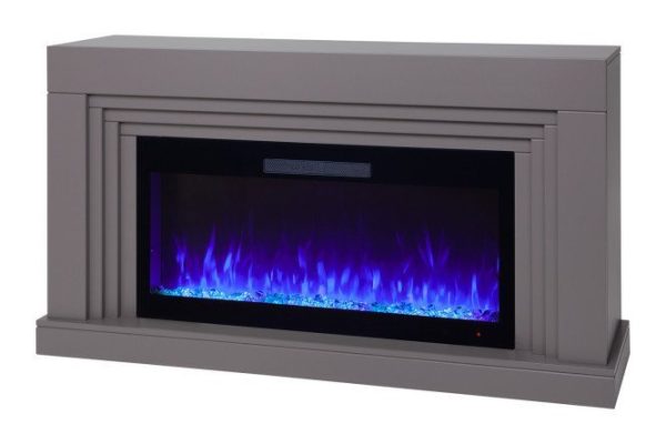 Fireplace set RealFlame Bradley 42 BG-P618 + DIAMOND-S 42 (TC43), floor-standing