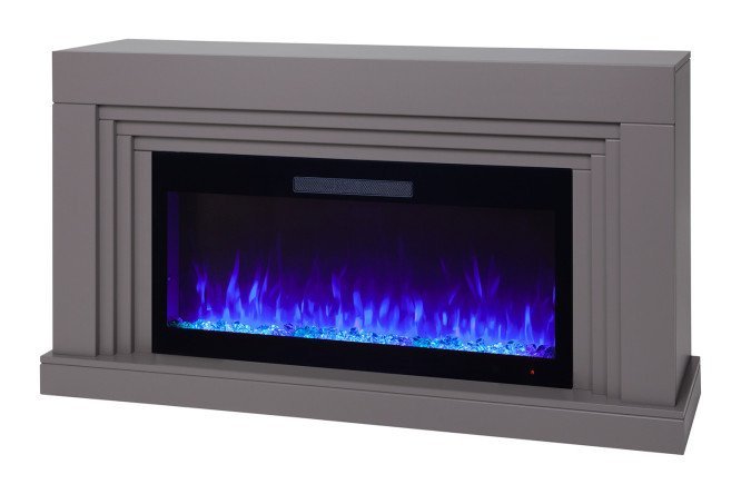 Fireplace set RealFlame Bradley 42 BG-P618 + DIAMOND-S 42 (TC43), floor-standing