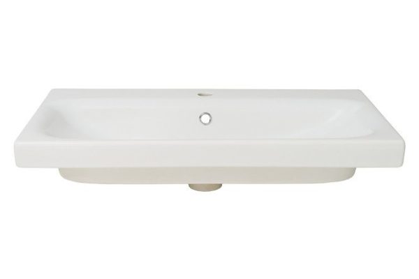 Semi-built-in washbasin CERSANIT Moduo Semi-built-in, 80x18x45.5 cm