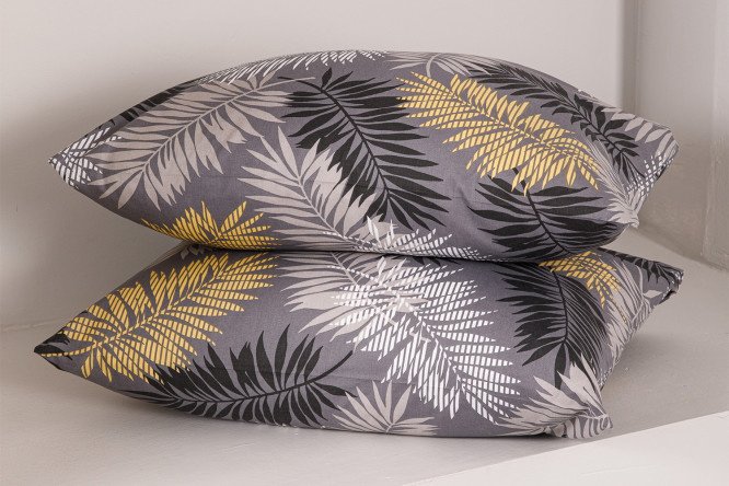 Set of pillowcases Tropics 70x70 cm, Cotton, 2 pcs.