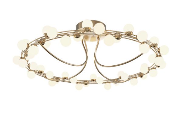 LED ceiling lamp MAYTONI Modern Tessara 25 sq.m., 80x25x80 cm, LED
