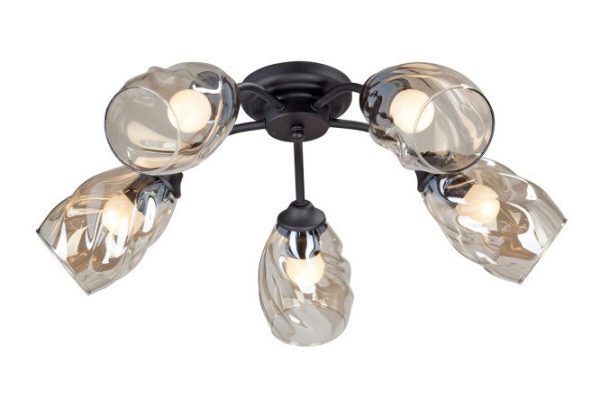 Chandelier VITALUCE V4929-1/5PL 15 sq.m., 60x21x60 cm, E27