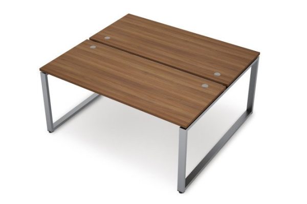 Bench system for 2 workstations Avance 120x75x163.5 cm