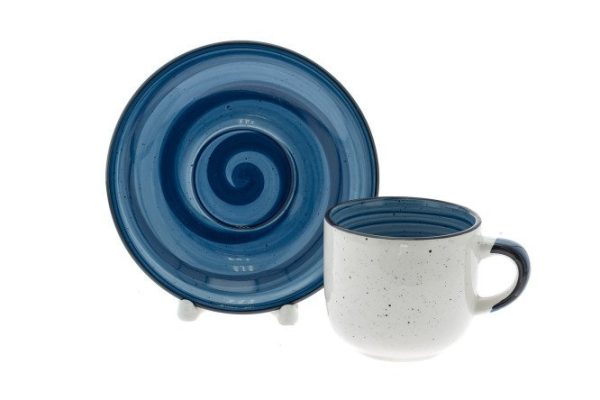 Tea pair Elrington Airbrush River Breeze 260 ml, Ceramic