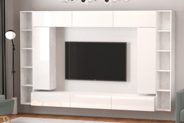 Furniture set Studio No. 5 northern wood/white diamond