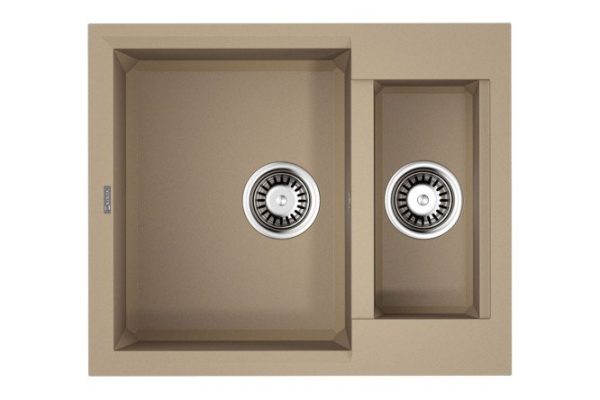 Inset sink OMOIKIRI Sakaime 60-2-CH 4993913 60x50x21 cm