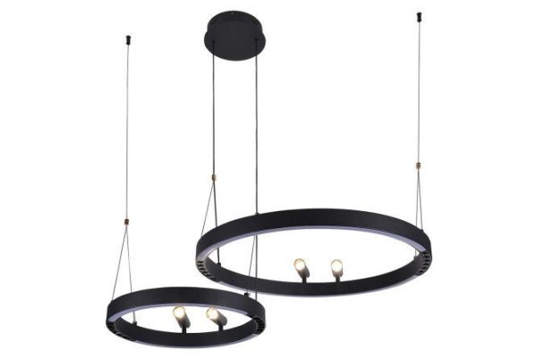 Hanging chandelier Slinga LED, 83 cm
