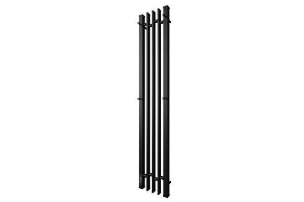 Electric heated towel rail POINT Freya P2, black PN20732B 21x120x10.5 cm