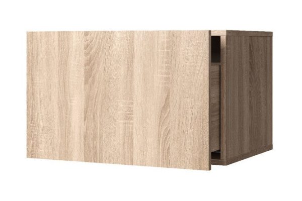Cabinet with drawer Oscar 60x40 with door closer, Sonoma oak