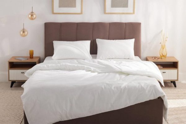 Bed linen set MICASA Schnee Calico 145x215 cm, 1.5 sleeping