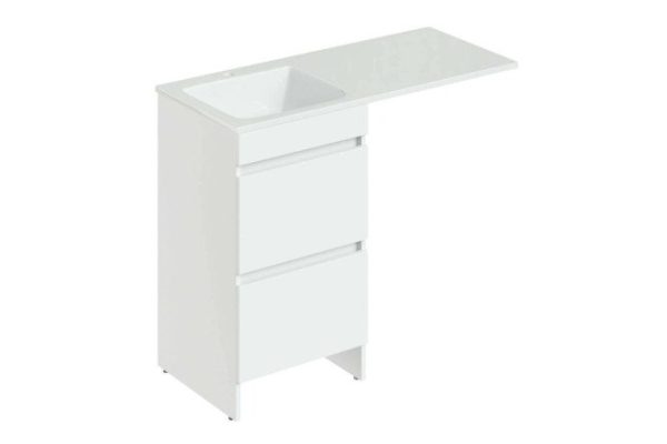 Floor stand ORANGE Sistema ST-110TUW+RAL 110 cm, frame color white, facade white