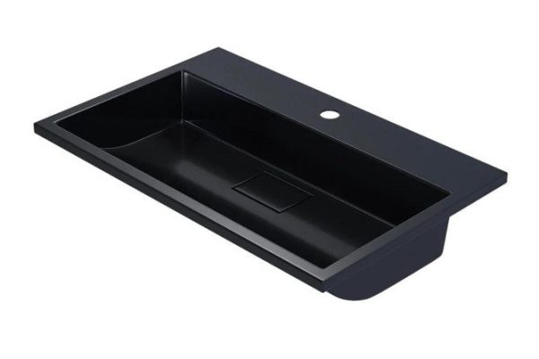 Semi-built-in sink Barsa 3939193462 Semi-built-in, 70x14.5x45 cm