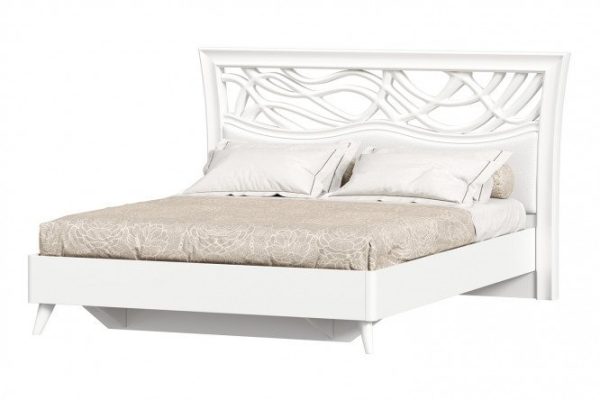 Bed Julia color white