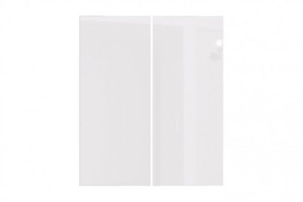 Set of fronts for City cabinet 39.6x95.6 cm, white gloss color