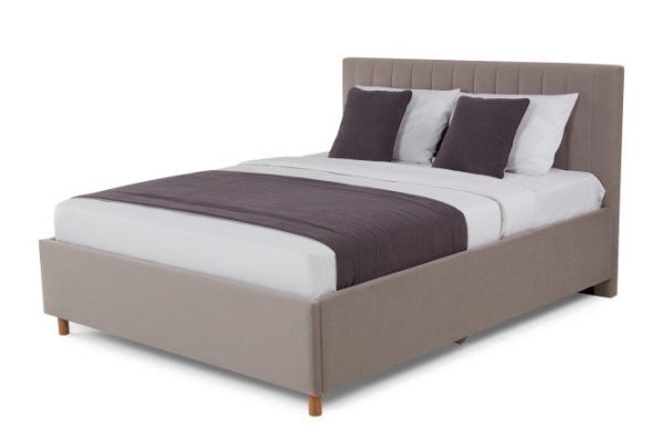 Bed with lifting mechanism Garda color gray-beige 160x200 cm